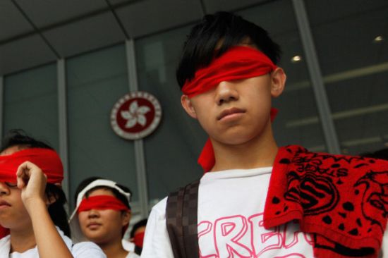 香港抵制洗脑教育